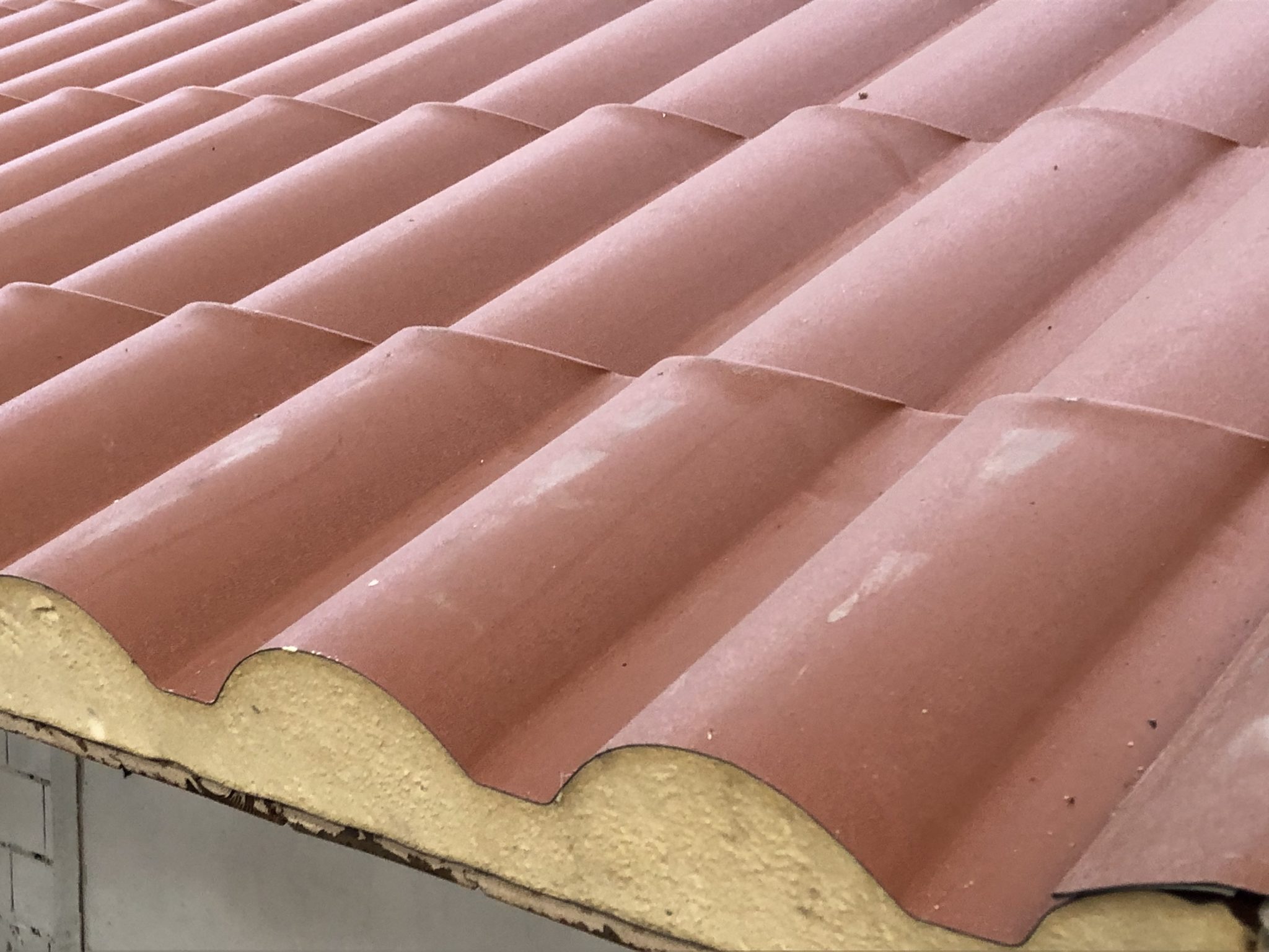 sin amianto roja Precio por retirar y